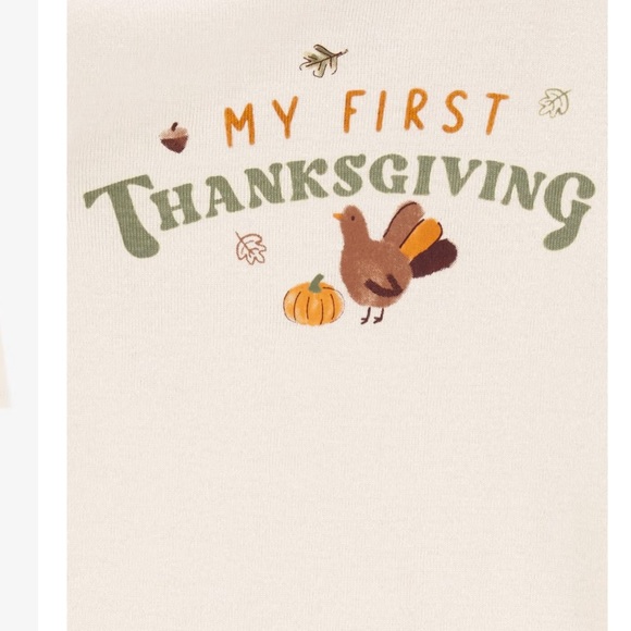 🪐My first thanksgiving bodysuit - Picture 2 of 2